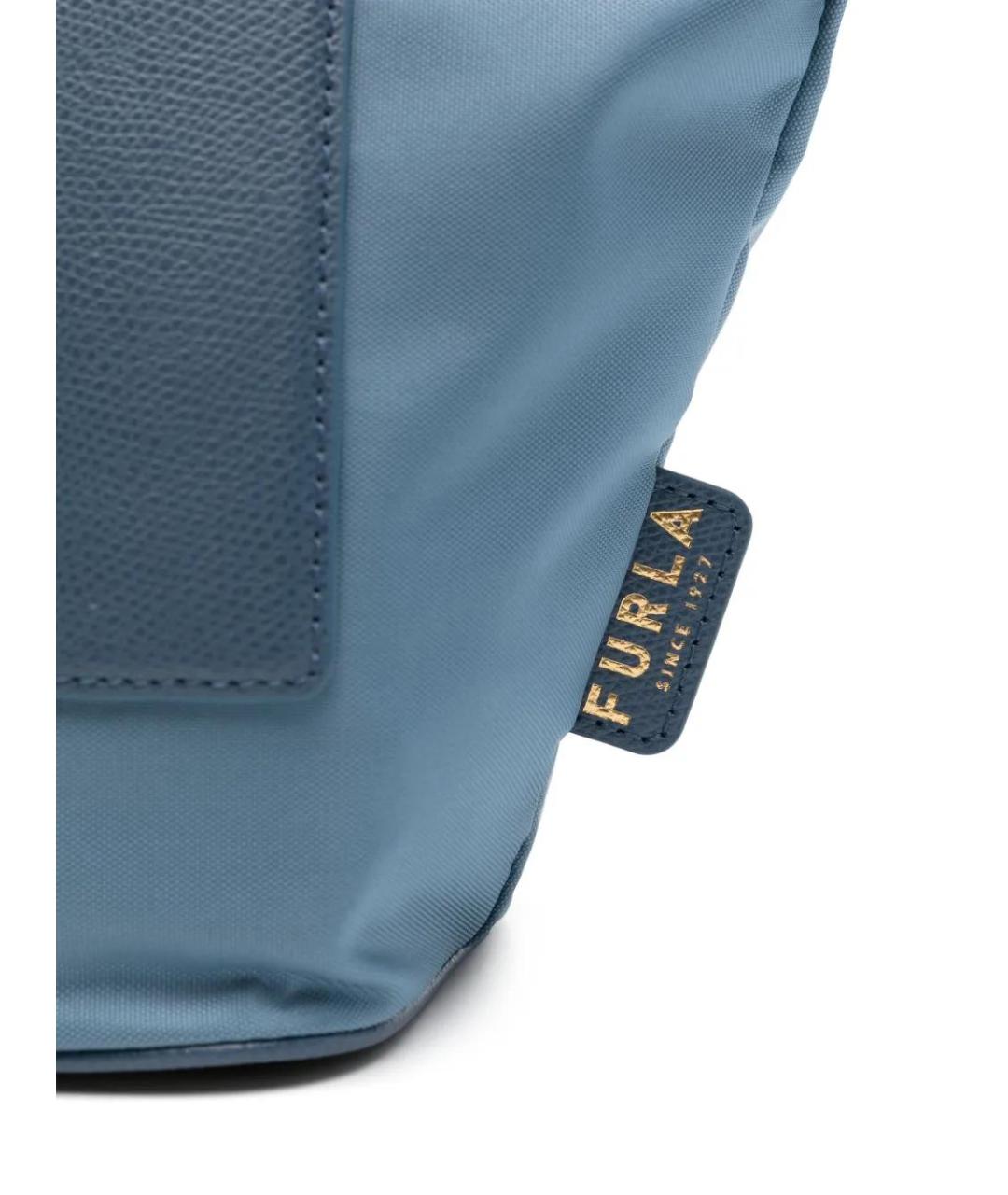 FURLA Синяя сумка тоут, фото 4