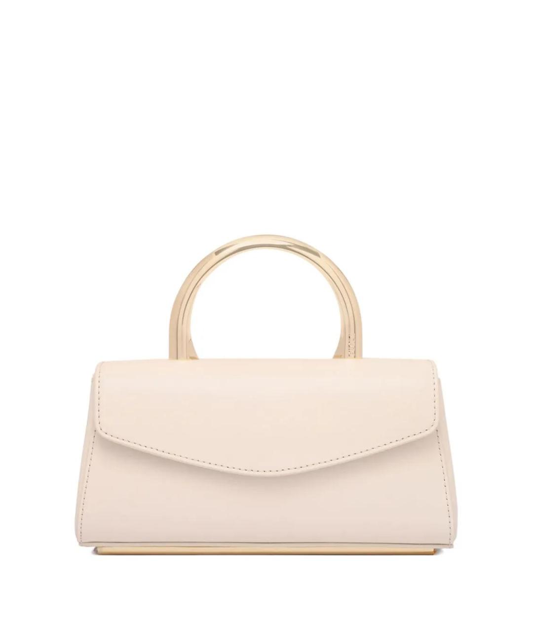 FURLA Бежевая синтетическая сумка с короткими ручками, фото 1
