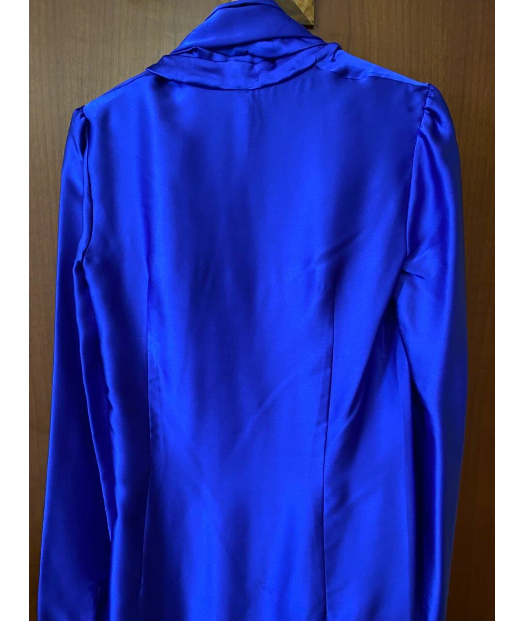 GARETH PUGH Синее шелковое коктейльное платье, фото 2