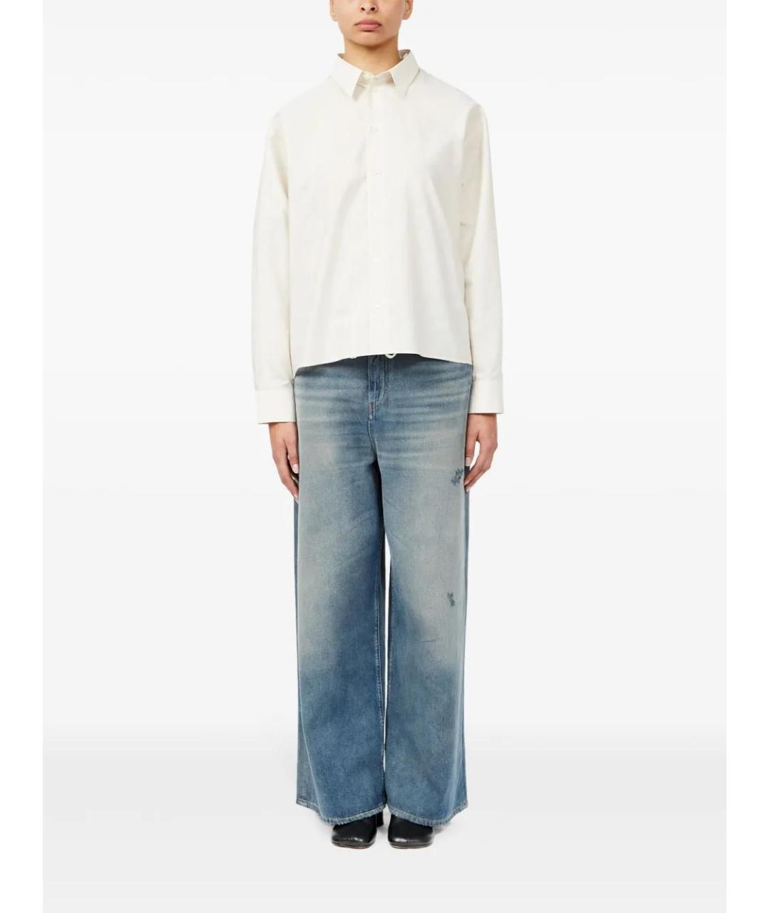 MM6 MAISON MARGIELA Белая хлопковая рубашка, фото 2