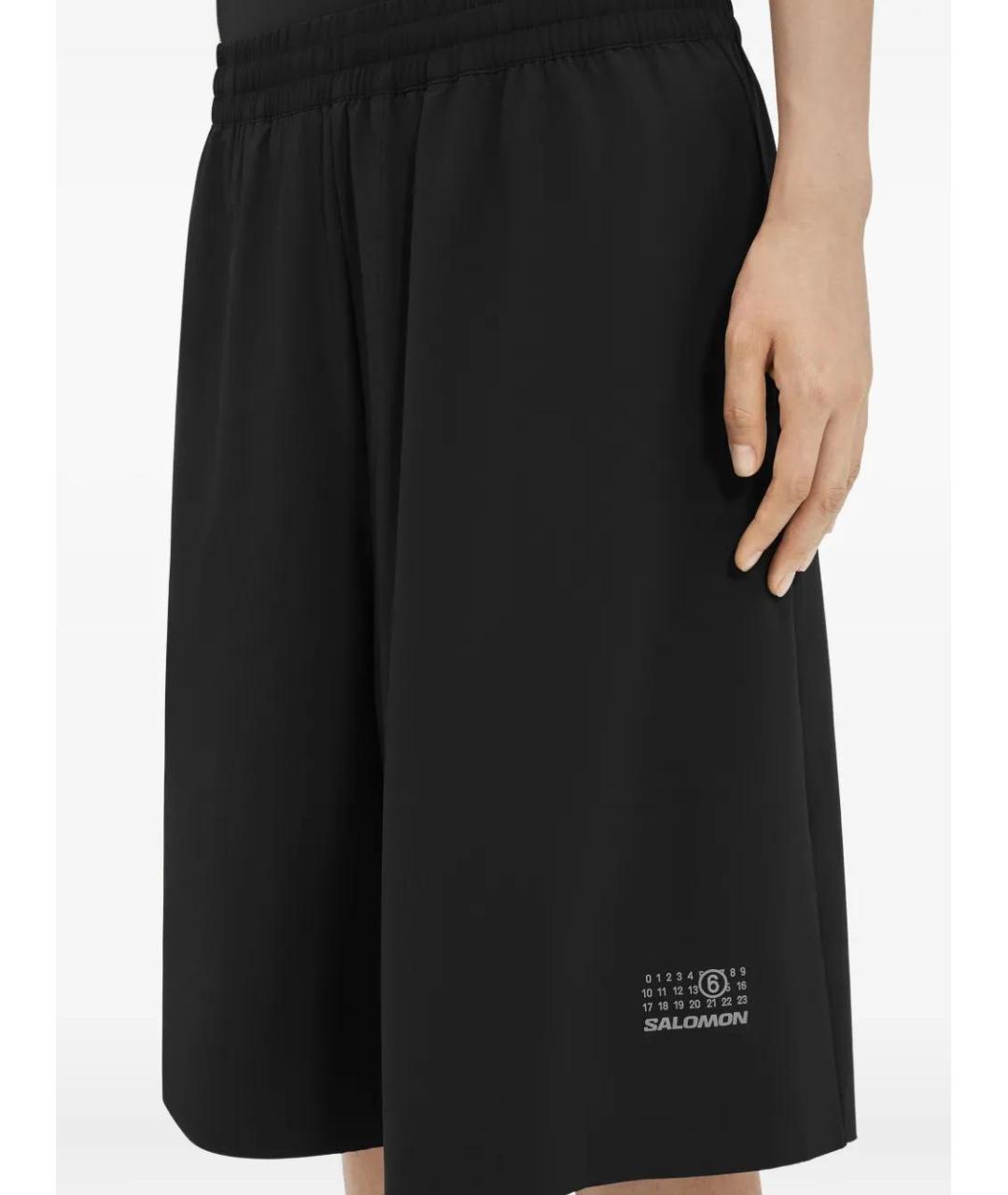 MM6 MAISON MARGIELA Черные шорты, фото 5