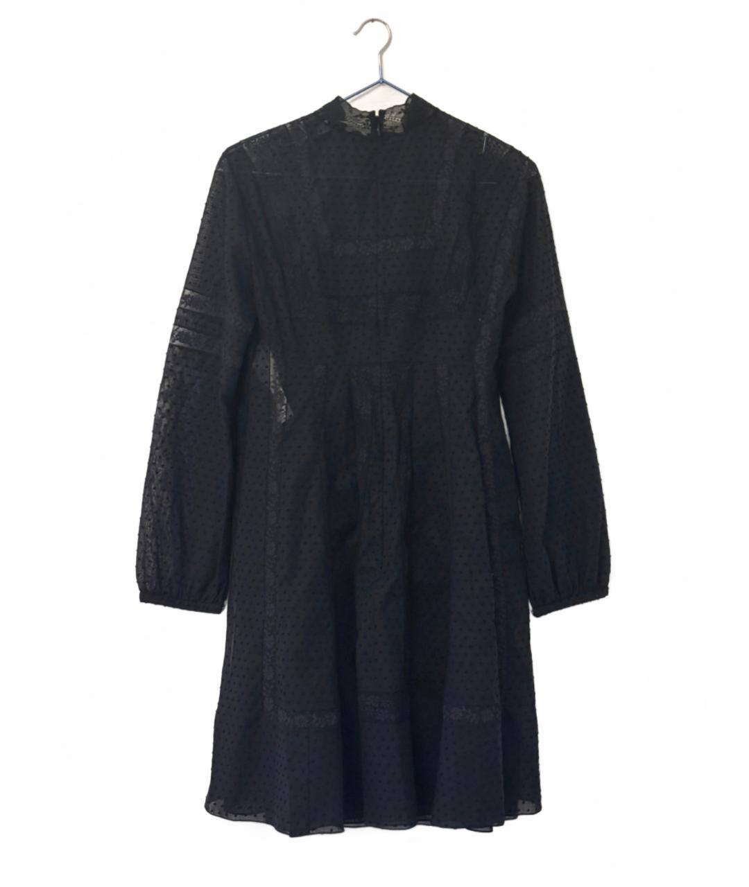 CHRISTIAN DIOR Черное хлопковое коктейльное платье, фото 2