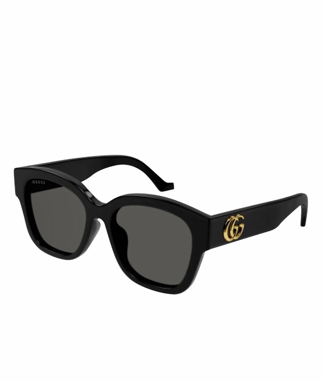 GUCCI Черные пластиковые солнцезащитные очки, фото 4