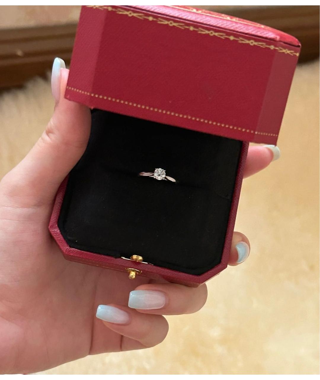 CARTIER Платиновое кольцо, фото 4