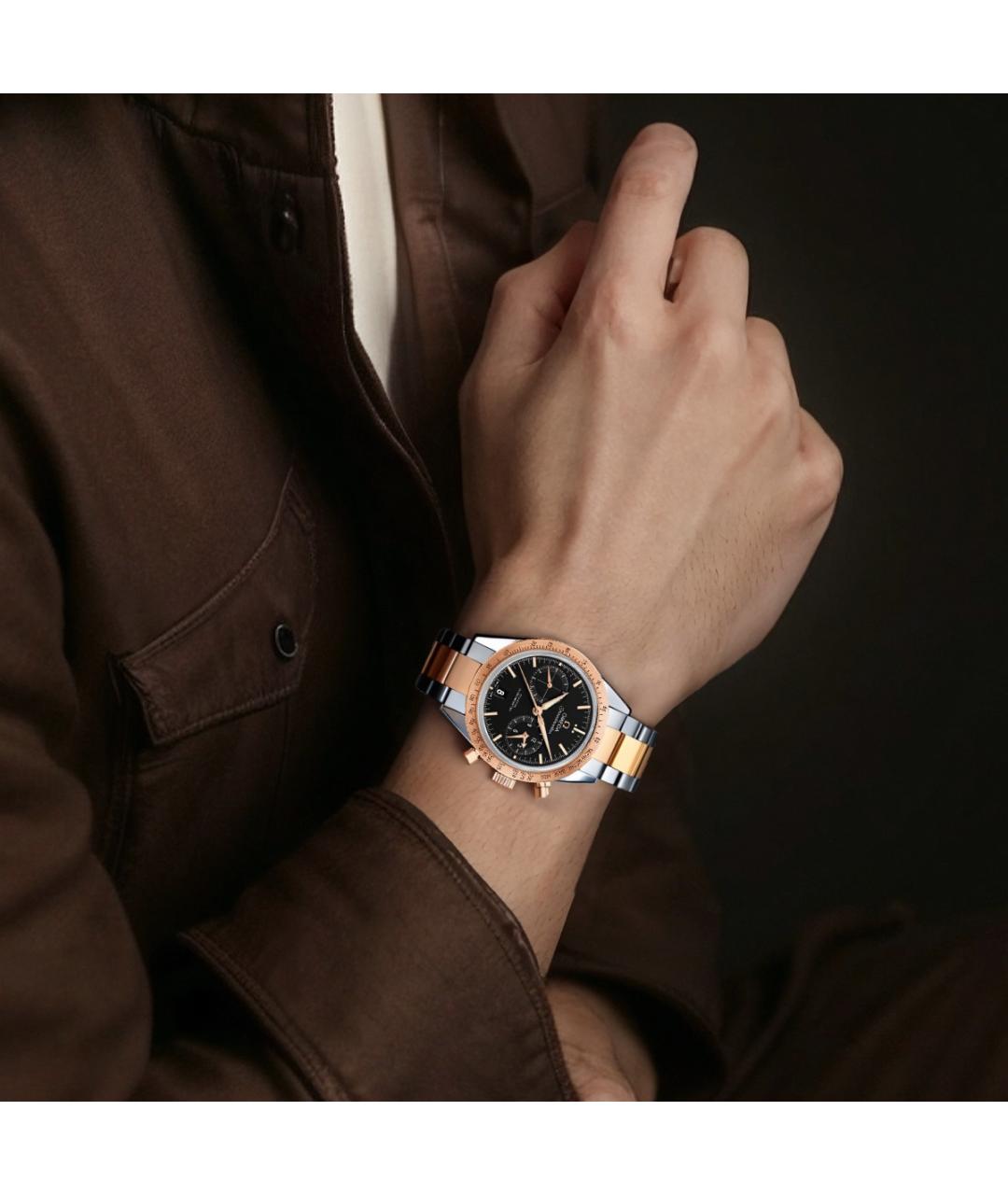 OMEGA Часы из розового золота, фото 4