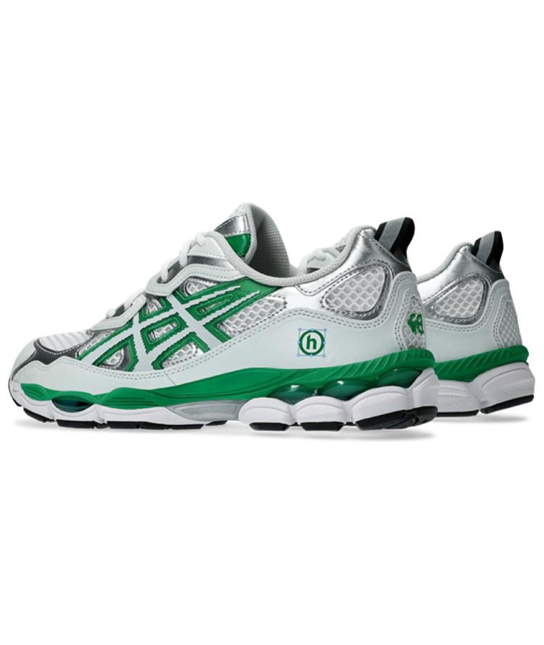 ASICS Серебряные низкие кроссовки / кеды, фото 4