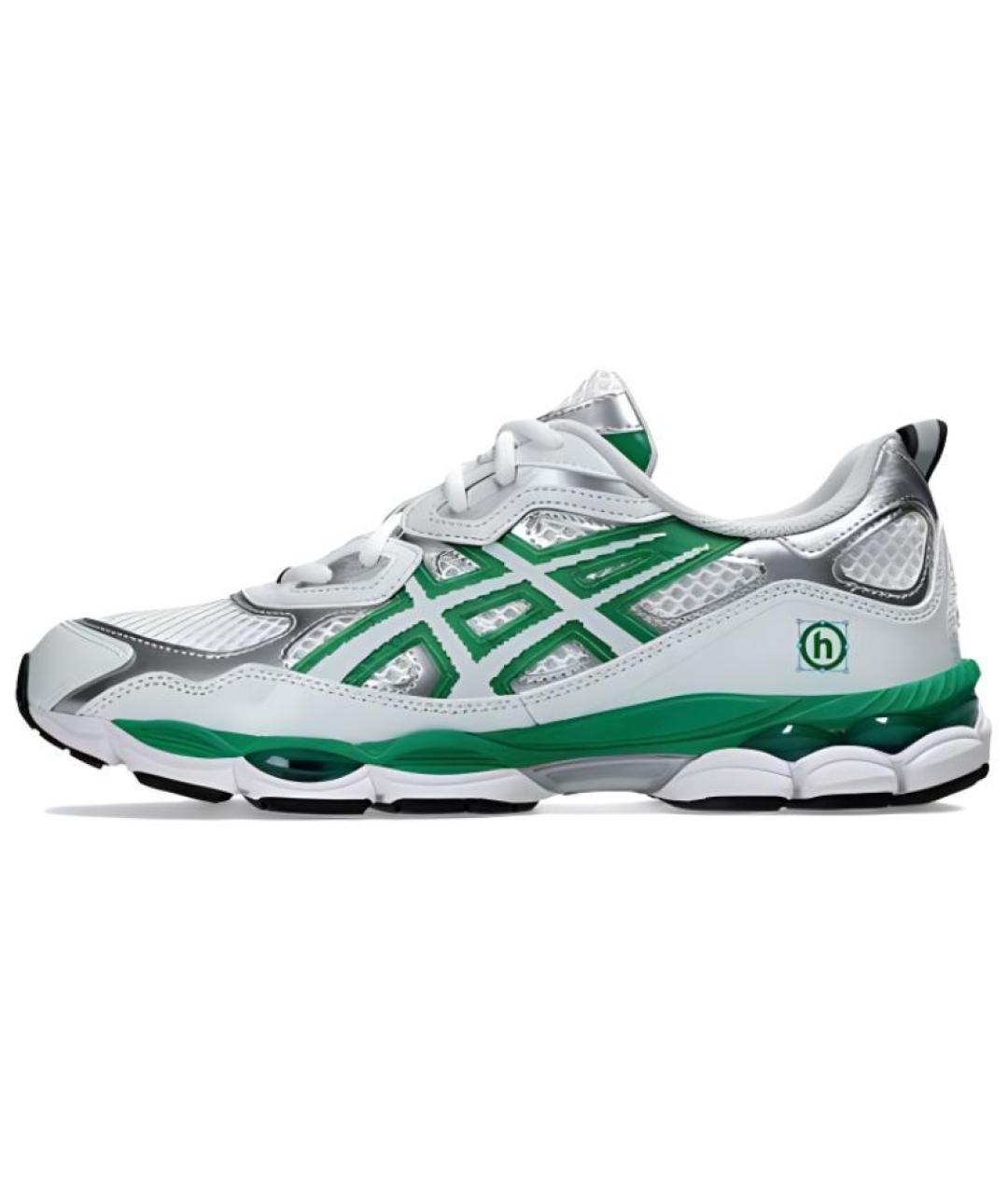 ASICS Серебряные низкие кроссовки / кеды, фото 2