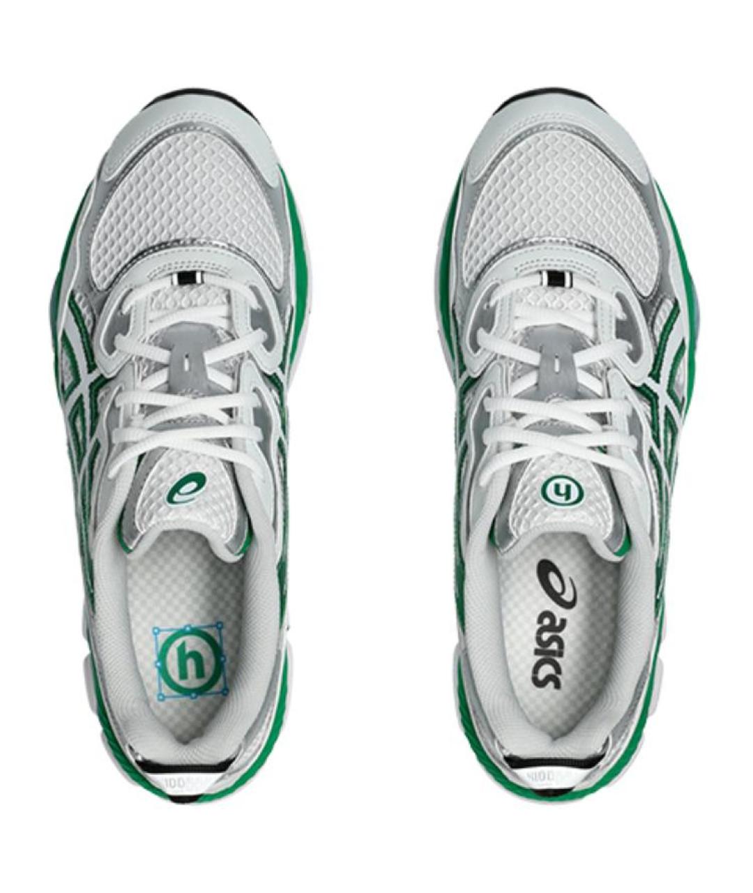 ASICS Серебряные низкие кроссовки / кеды, фото 5