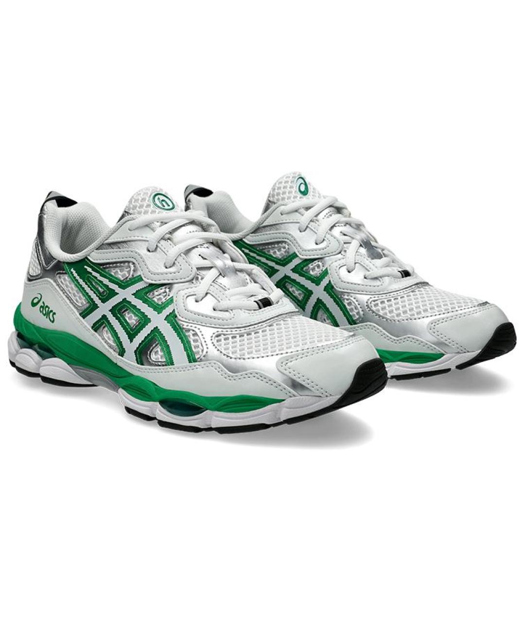 ASICS Серебряные низкие кроссовки / кеды, фото 3