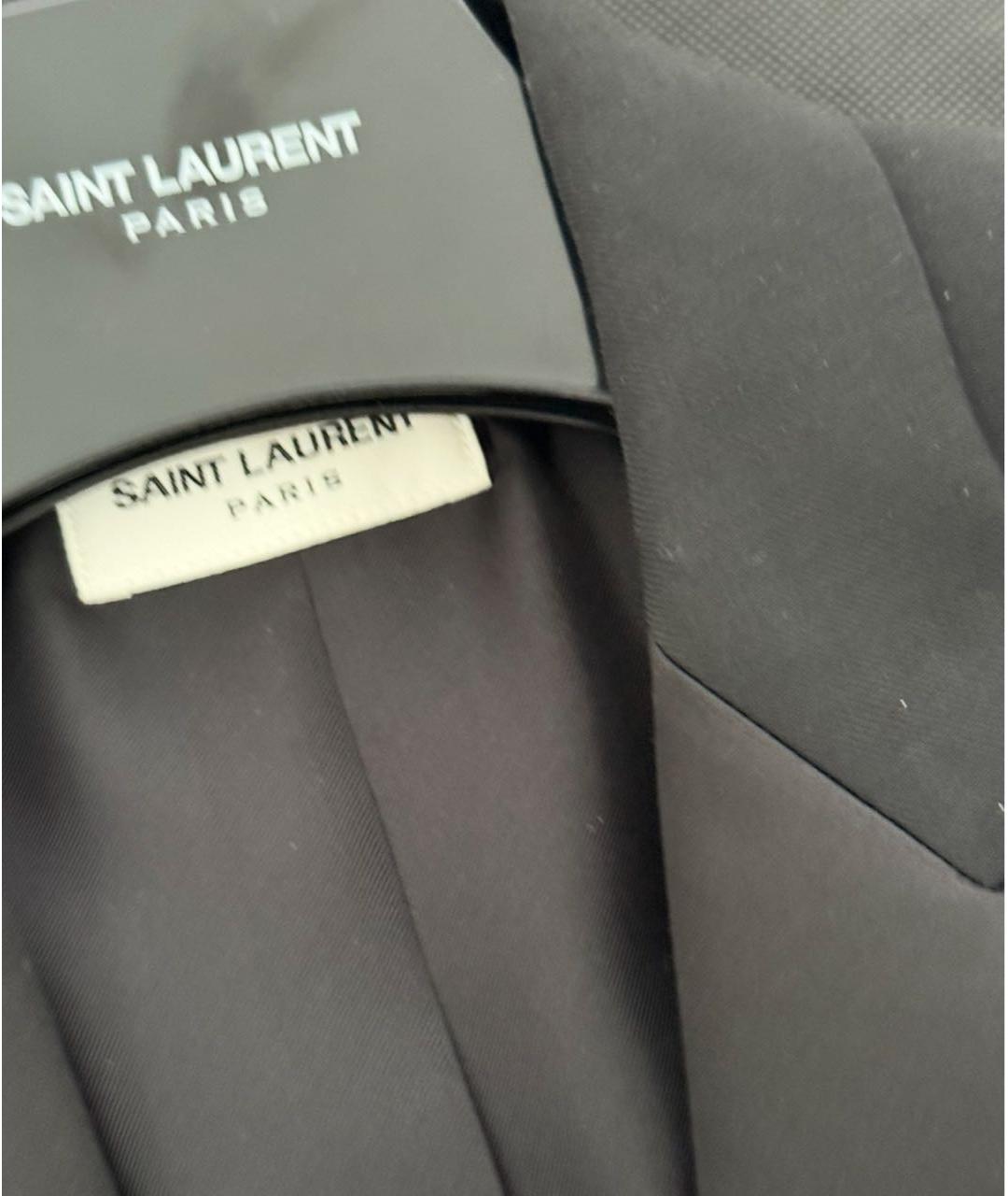 SAINT LAURENT Черный комбинезон, фото 3