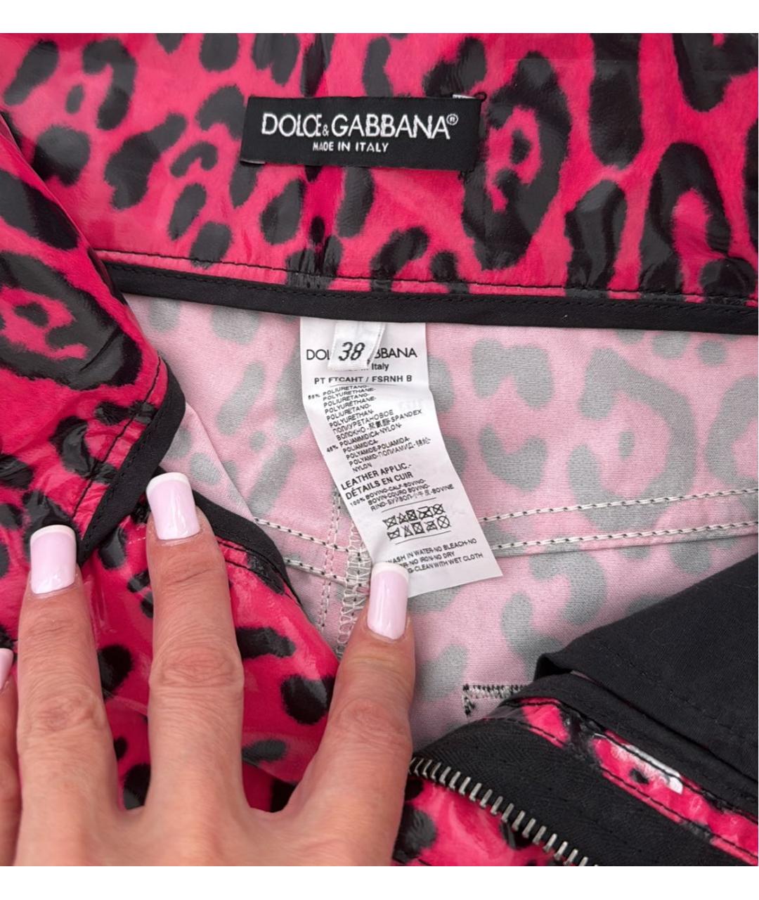 DOLCE&GABBANA Прямые брюки, фото 3