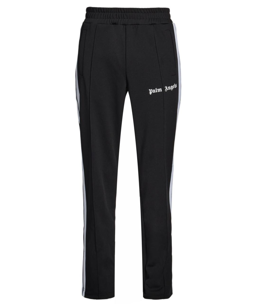 PALM ANGELS Черные полиэстеровые повседневные брюки, фото 1