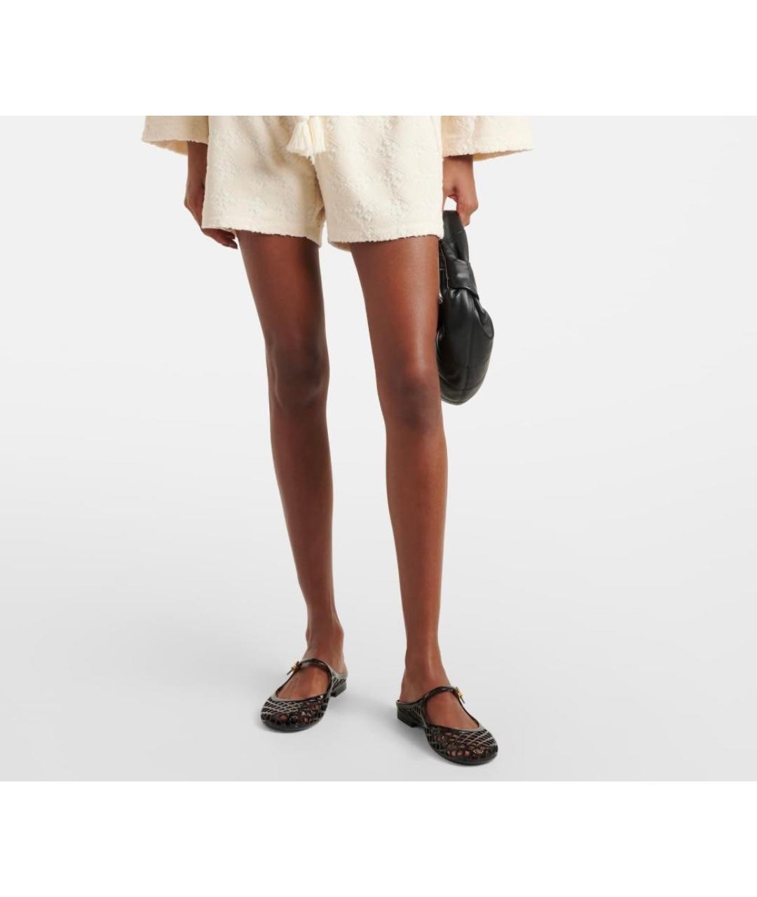 TORY BURCH Черные резиновые мюли, фото 2