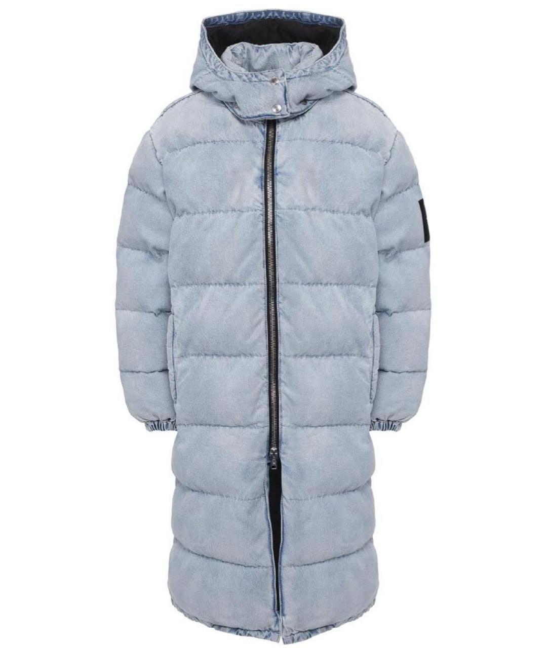 ALEXANDER WANG Голубое деним пальто, фото 1