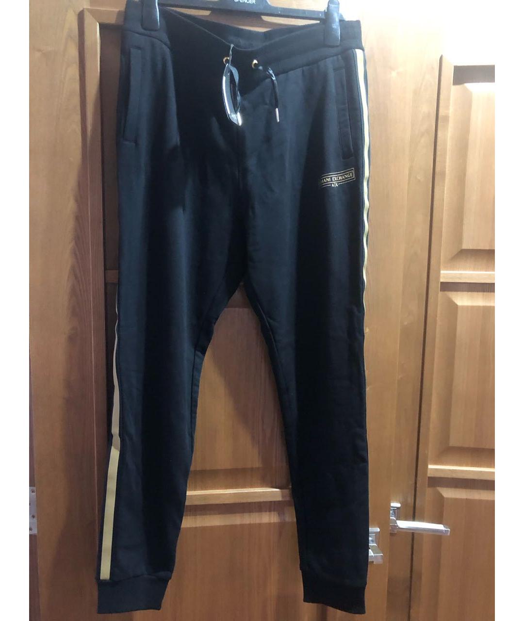 ARMANI EXCHANGE Черный хлопковый спортивные костюмы, фото 4