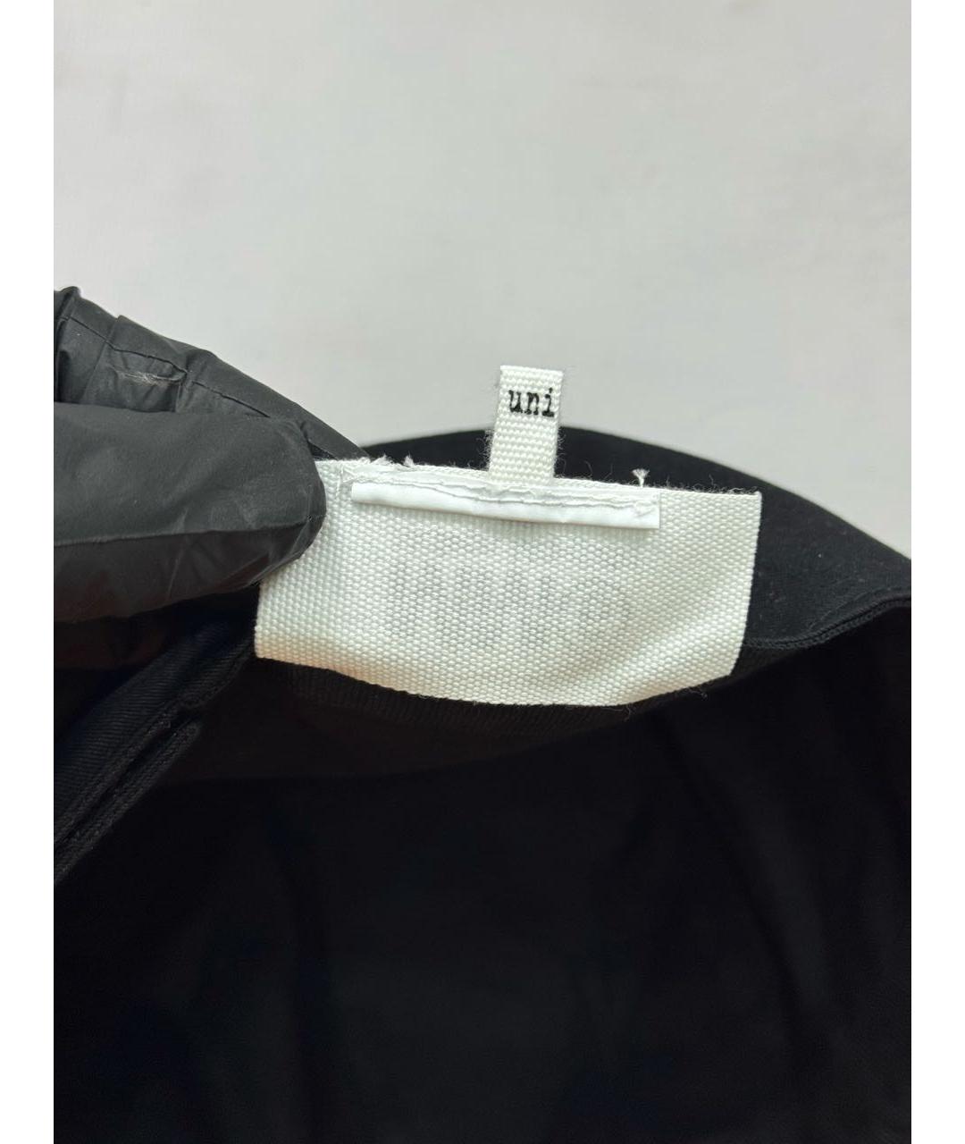 MM6 MAISON MARGIELA Черная хлопковая кепка/бейсболка, фото 8