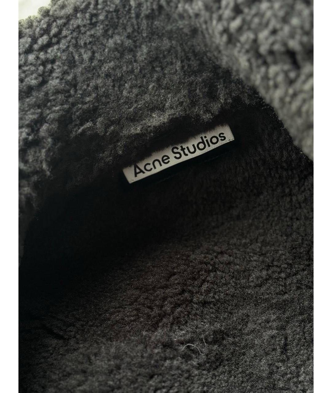 ACNE STUDIOS Черная дубленка, фото 3
