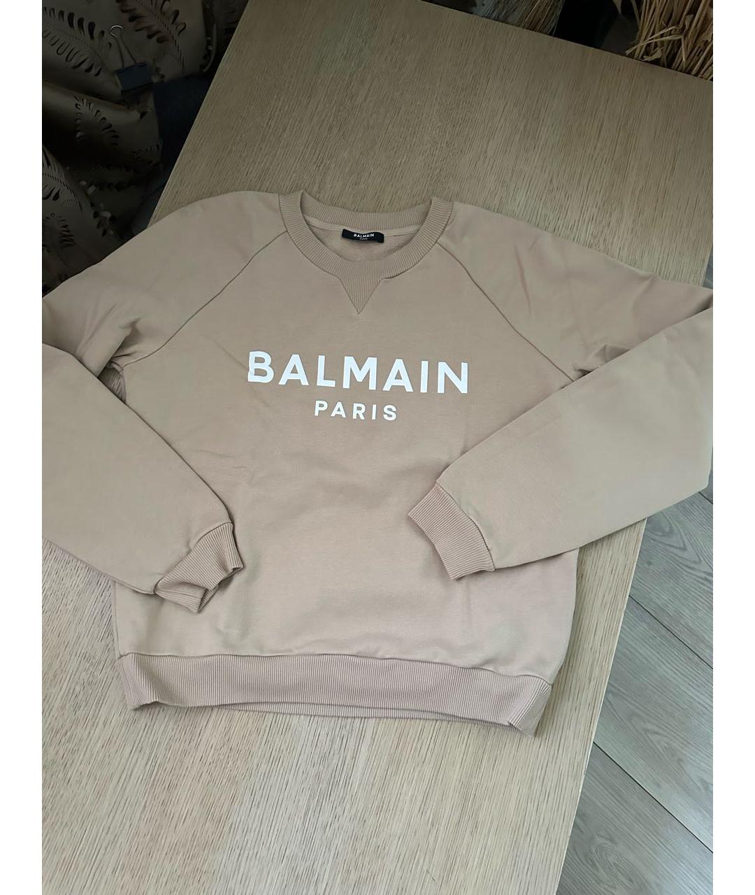 BALMAIN Бежевый хлопковый спортивные костюмы, фото 4