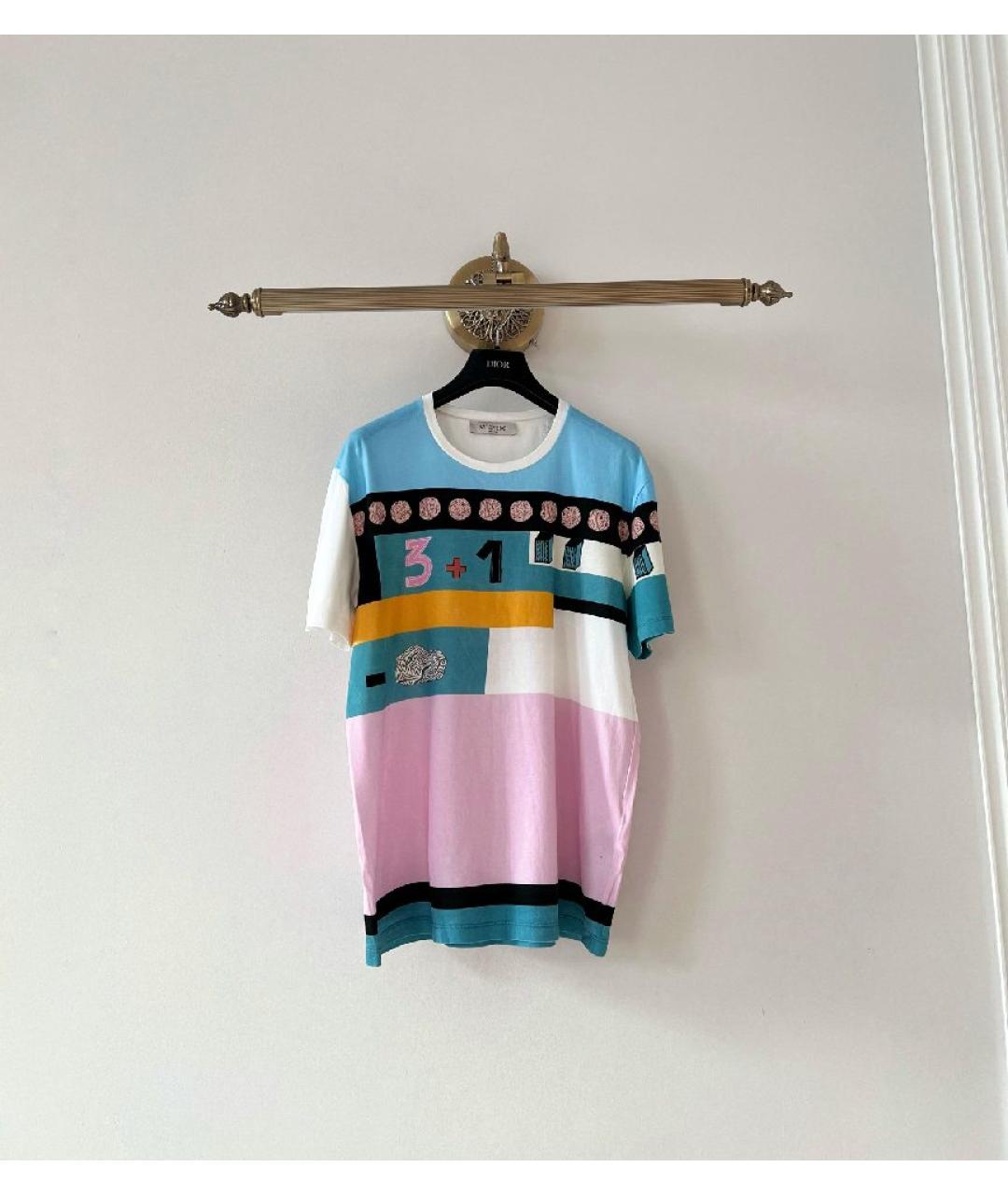 VALENTINO Мульти хлопковая футболка, фото 10