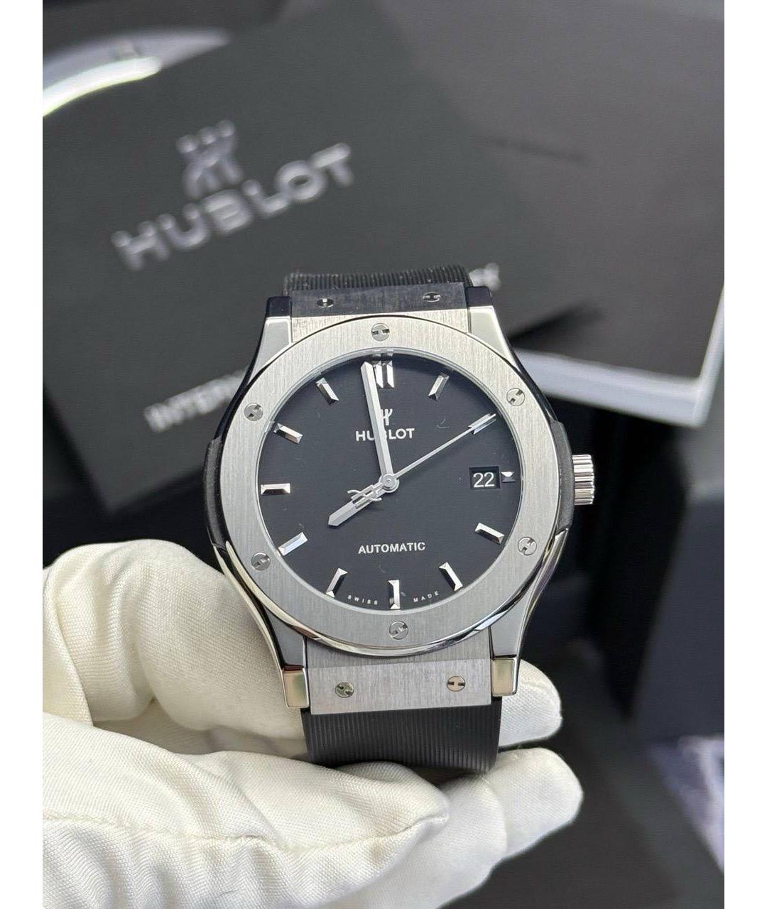 HUBLOT Черные часы, фото 6