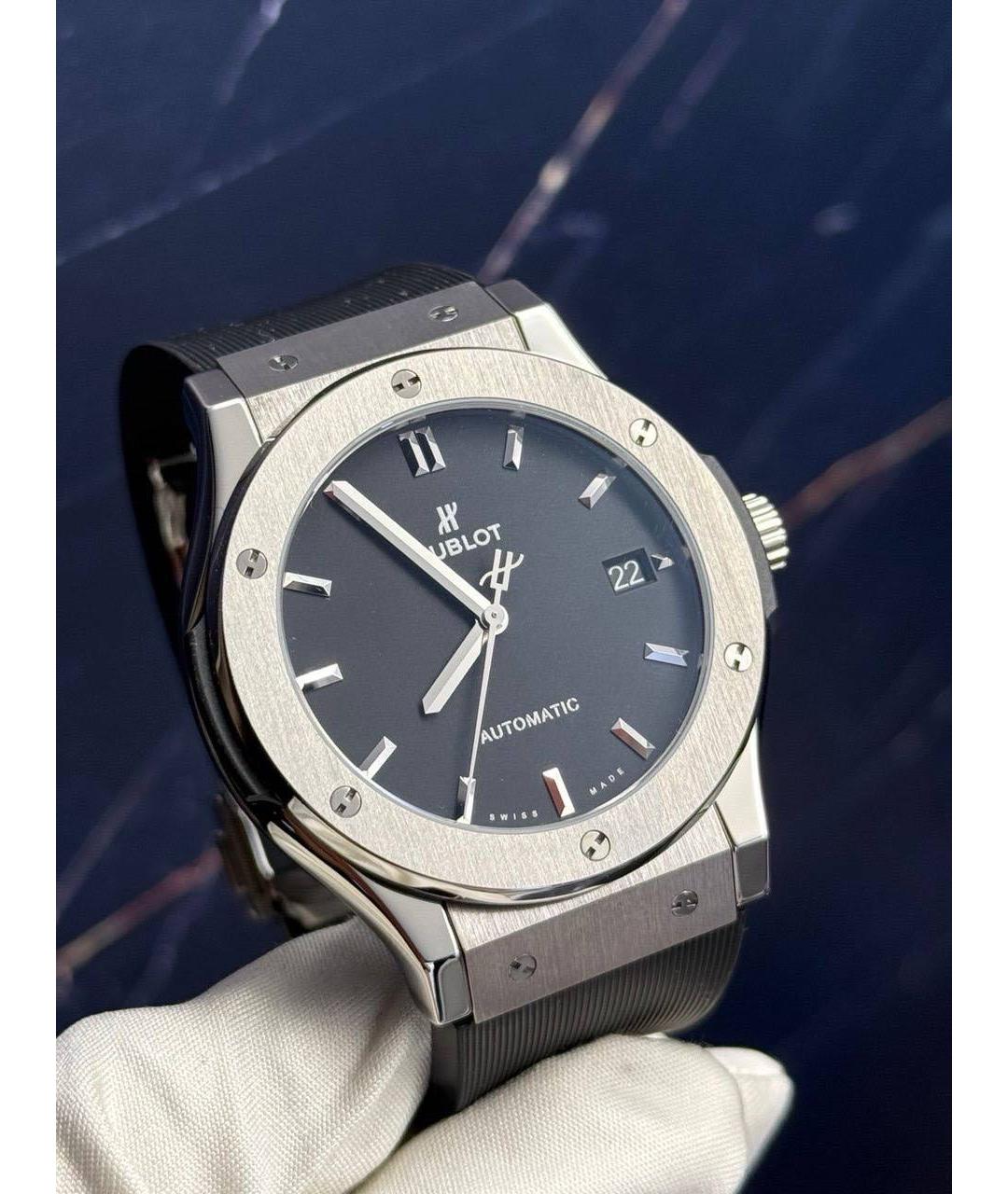 HUBLOT Черные часы, фото 2