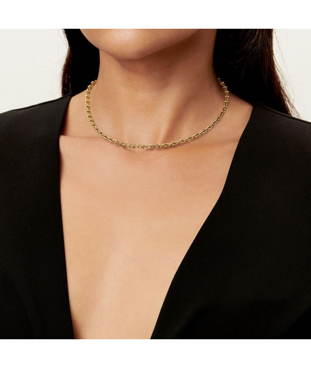TIFFANY&CO Золотое колье из желтого золота, фото 2
