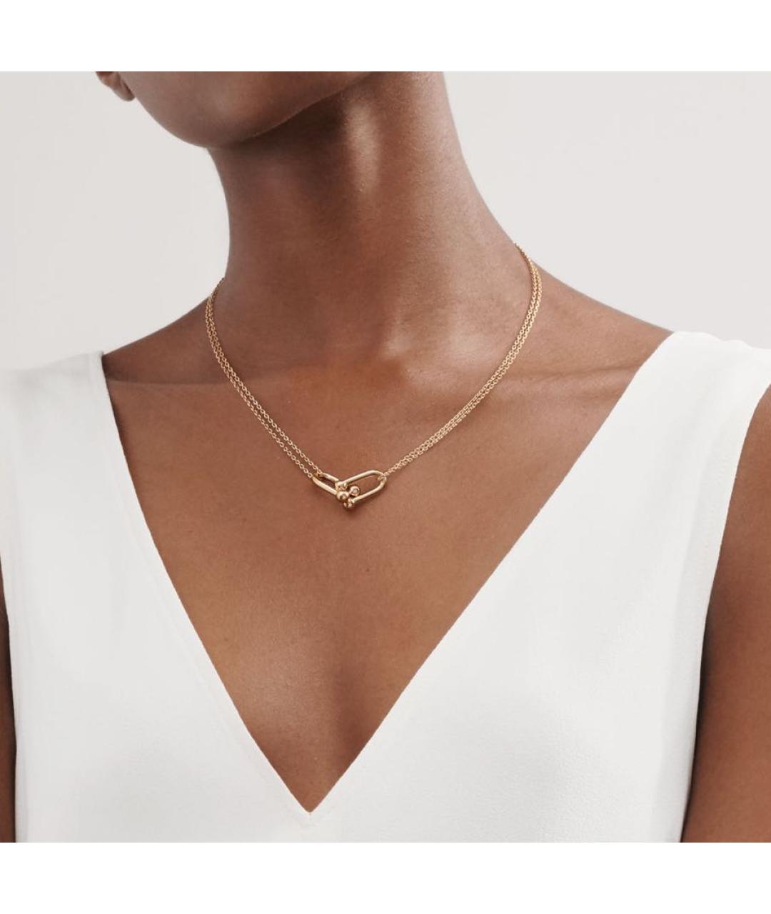TIFFANY&CO Золотое колье из желтого золота, фото 2