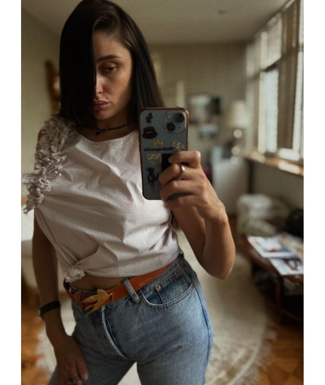 STEFANEL Мульти хлопковая рубашка, фото 6