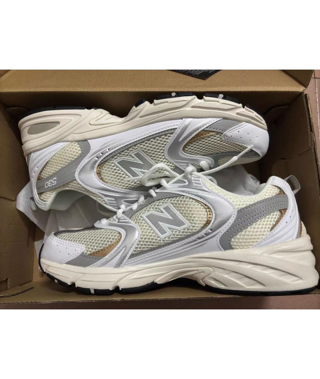 NEW BALANCE Белые кроссовки, фото 5
