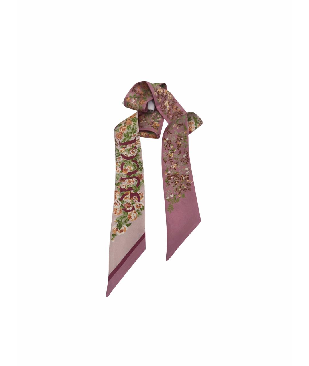 GUCCI Мульти шелковый платок, фото 1