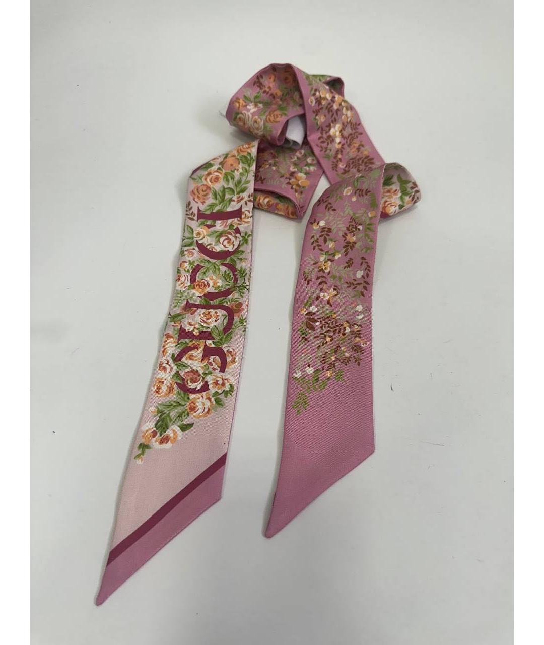 GUCCI Мульти шелковый платок, фото 4