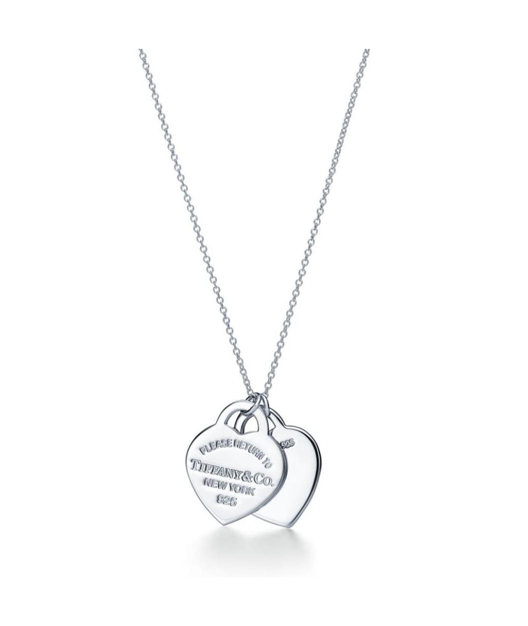 TIFFANY&CO Бирюзовое серебряное колье, фото 3