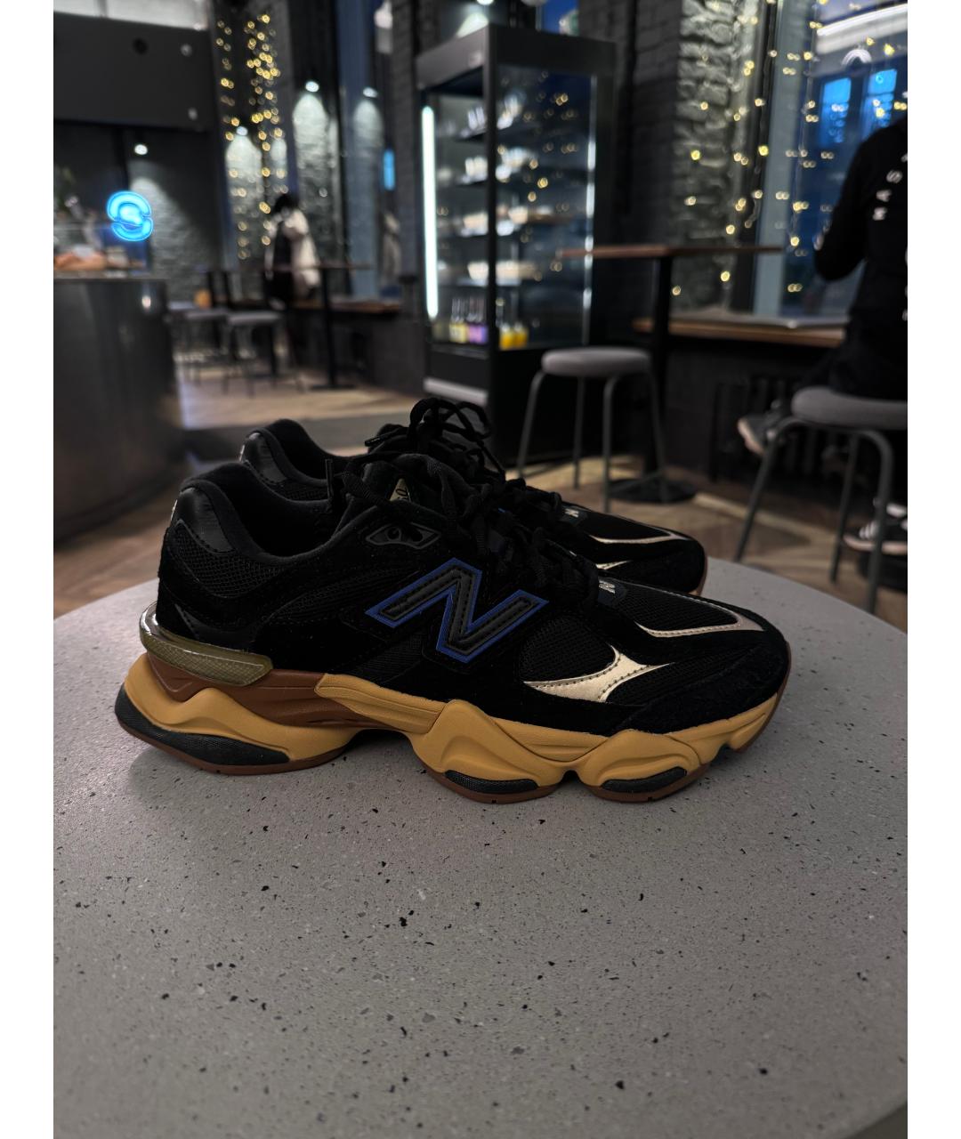 NEW BALANCE Черные замшевые кроссовки, фото 10
