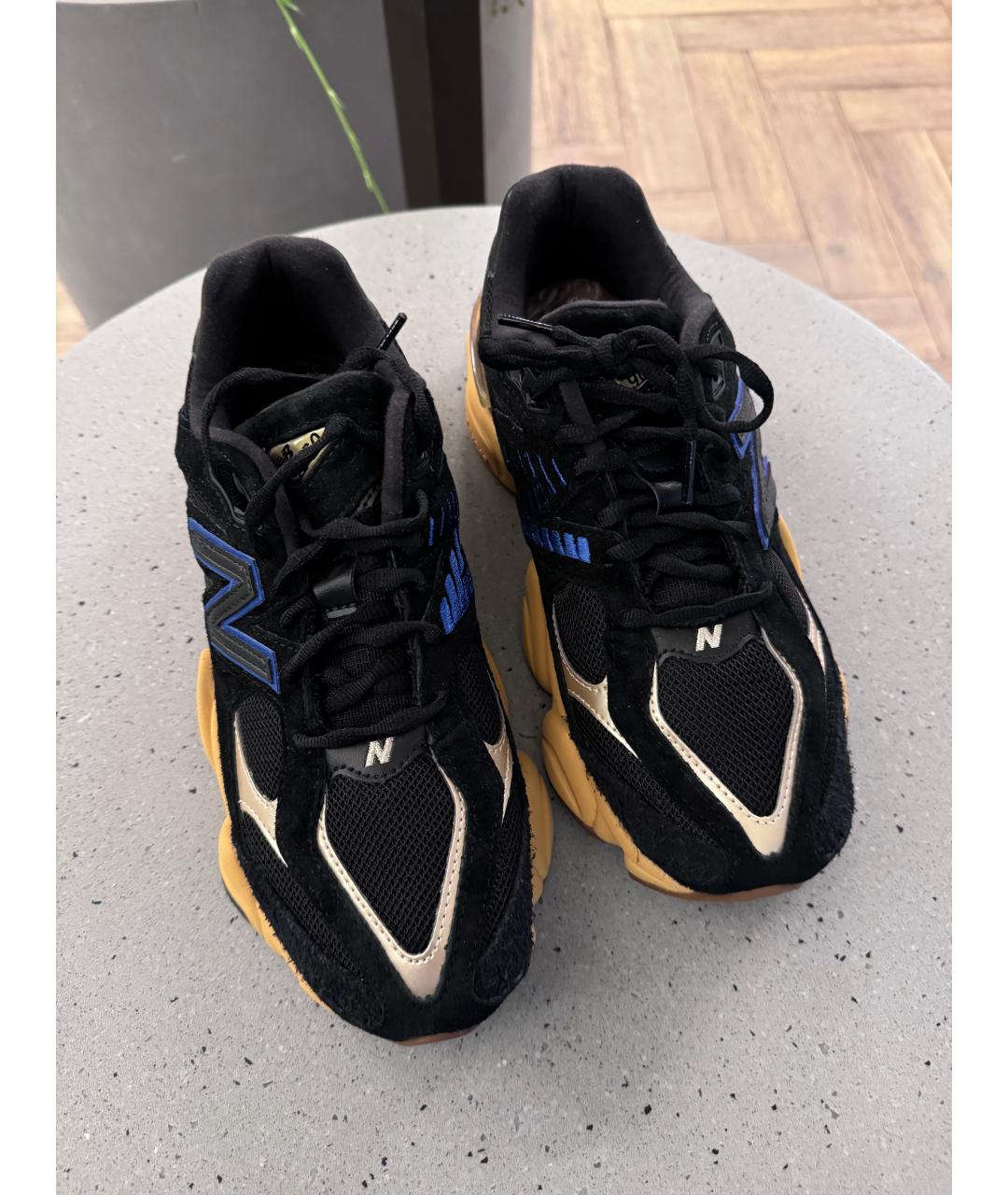 NEW BALANCE Черные замшевые кроссовки, фото 3