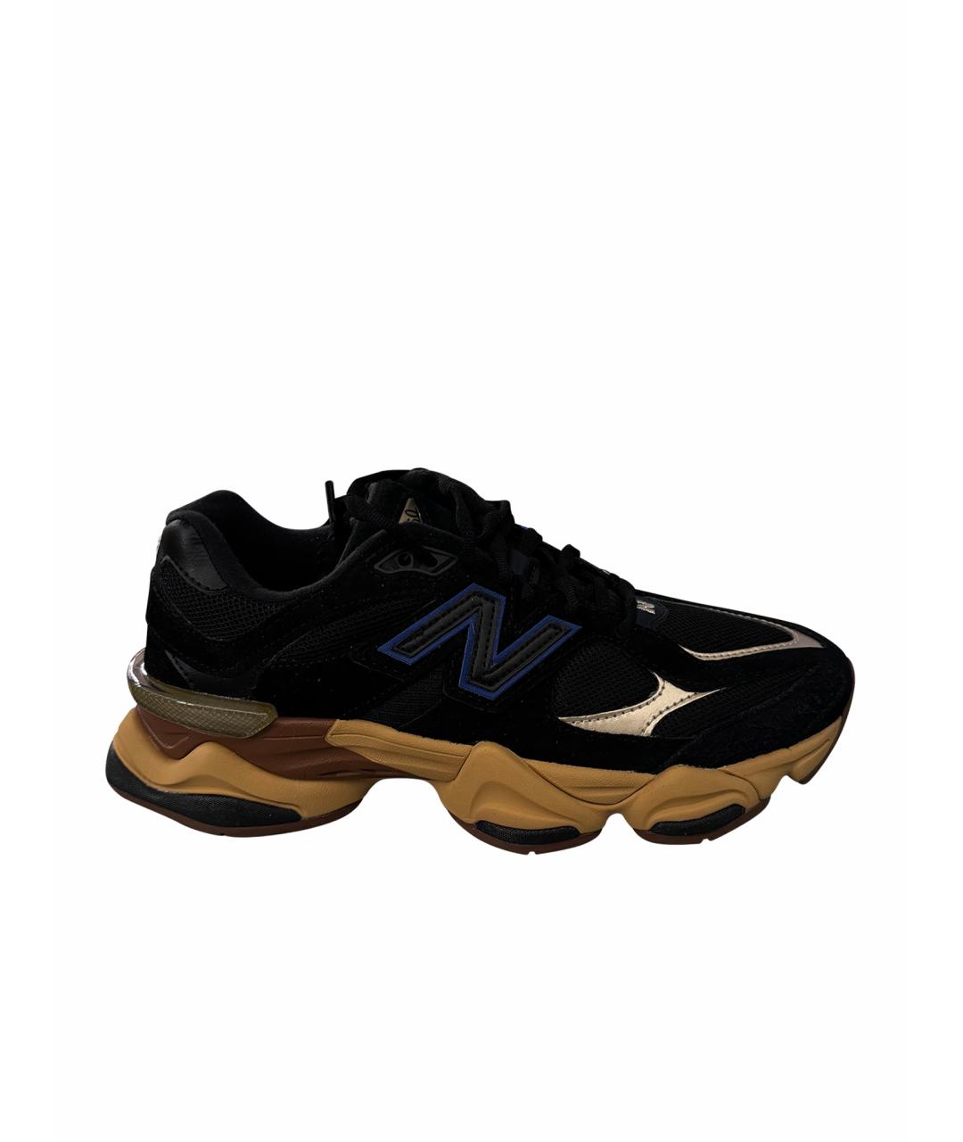 NEW BALANCE Черные замшевые кроссовки, фото 1