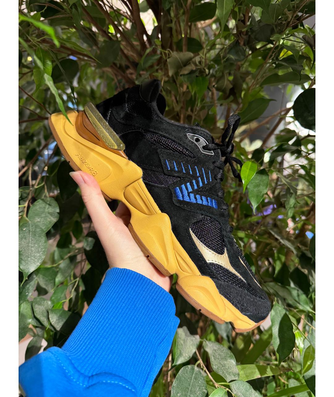 NEW BALANCE Черные замшевые кроссовки, фото 5