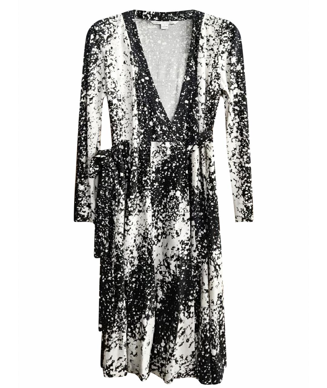 DIANE VON FURSTENBERG Мульти шелковое повседневное платье, фото 1
