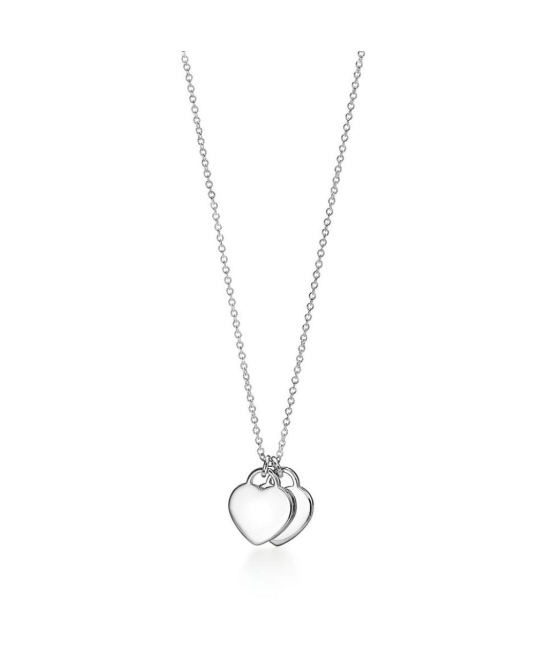 TIFFANY&CO Бирюзовое серебряное колье, фото 3