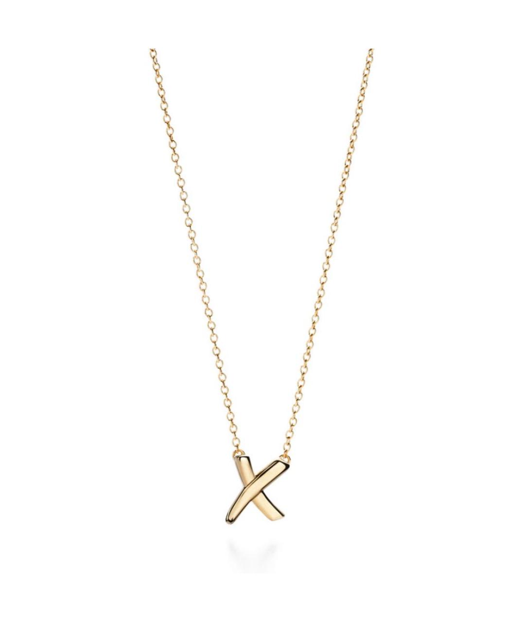 TIFFANY&CO Золотое колье из желтого золота, фото 1