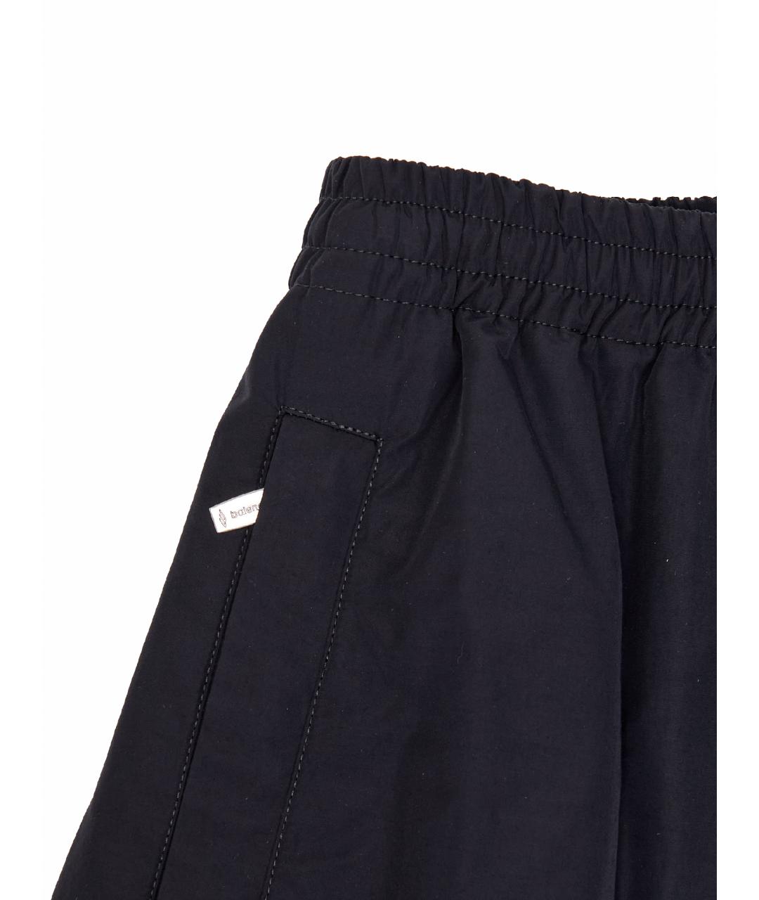 BALENCIAGA Черные хлопковые повседневные брюки, фото 3