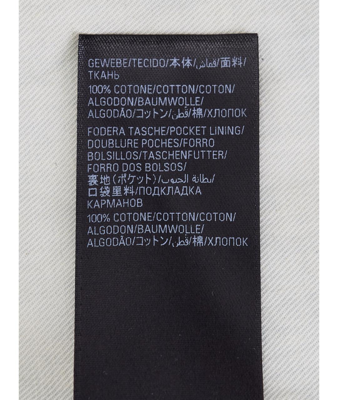 BALENCIAGA Голубые хлопковые прямые джинсы, фото 7