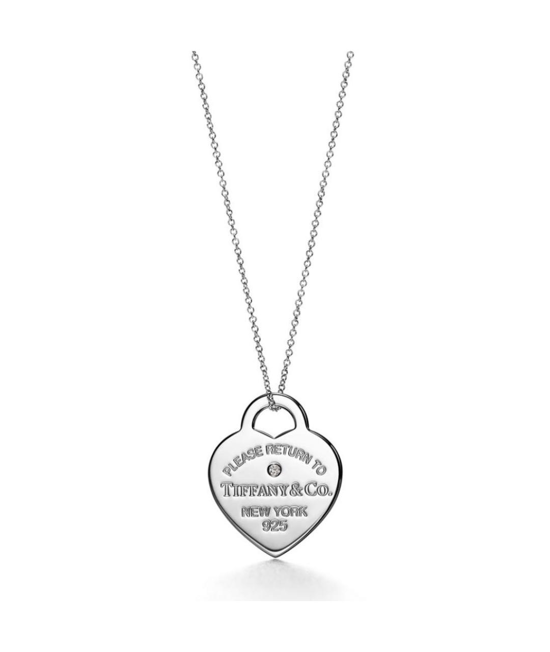 TIFFANY&CO Серебряное серебряное колье, фото 1