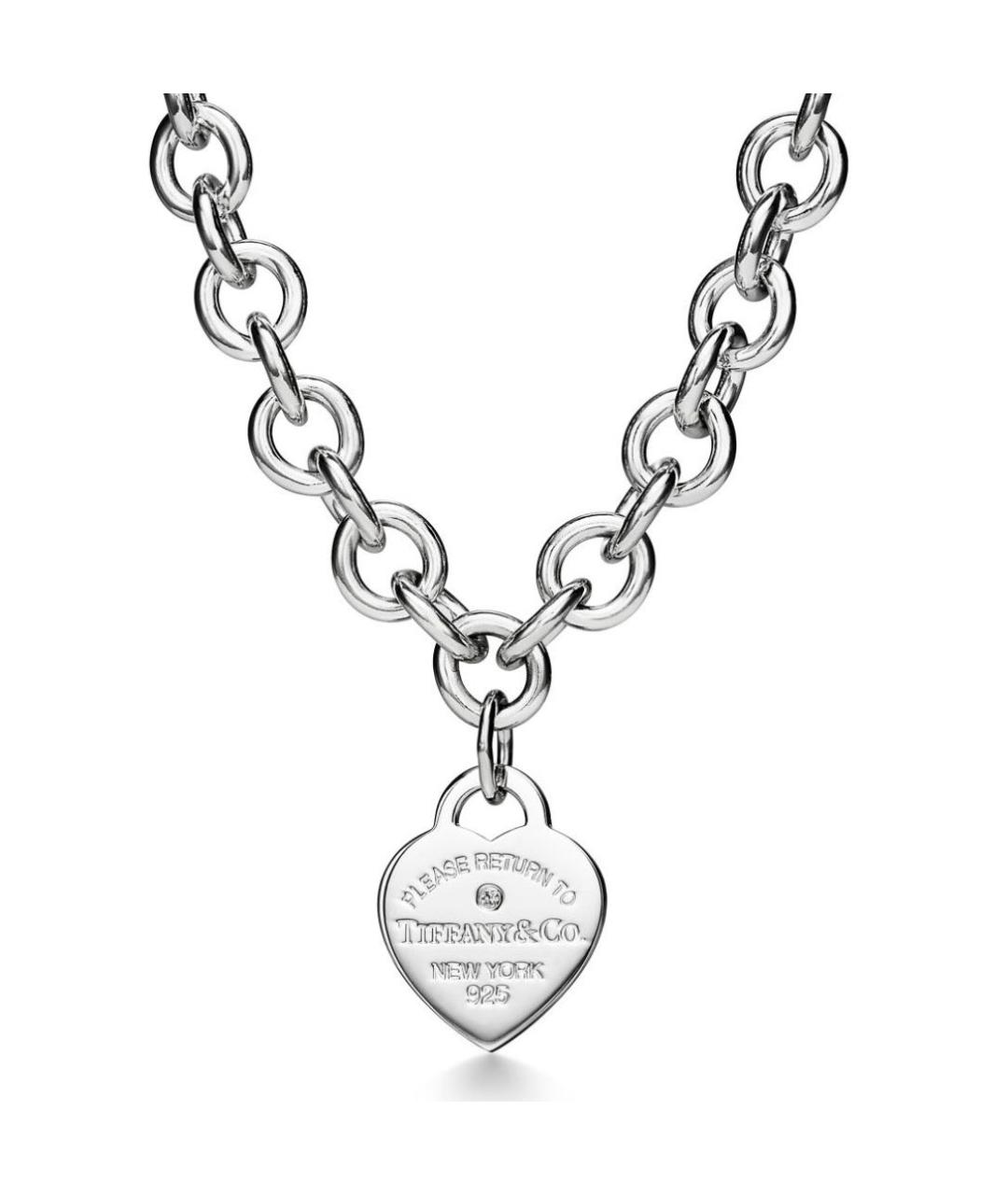TIFFANY&CO Серебряное серебряное колье, фото 1