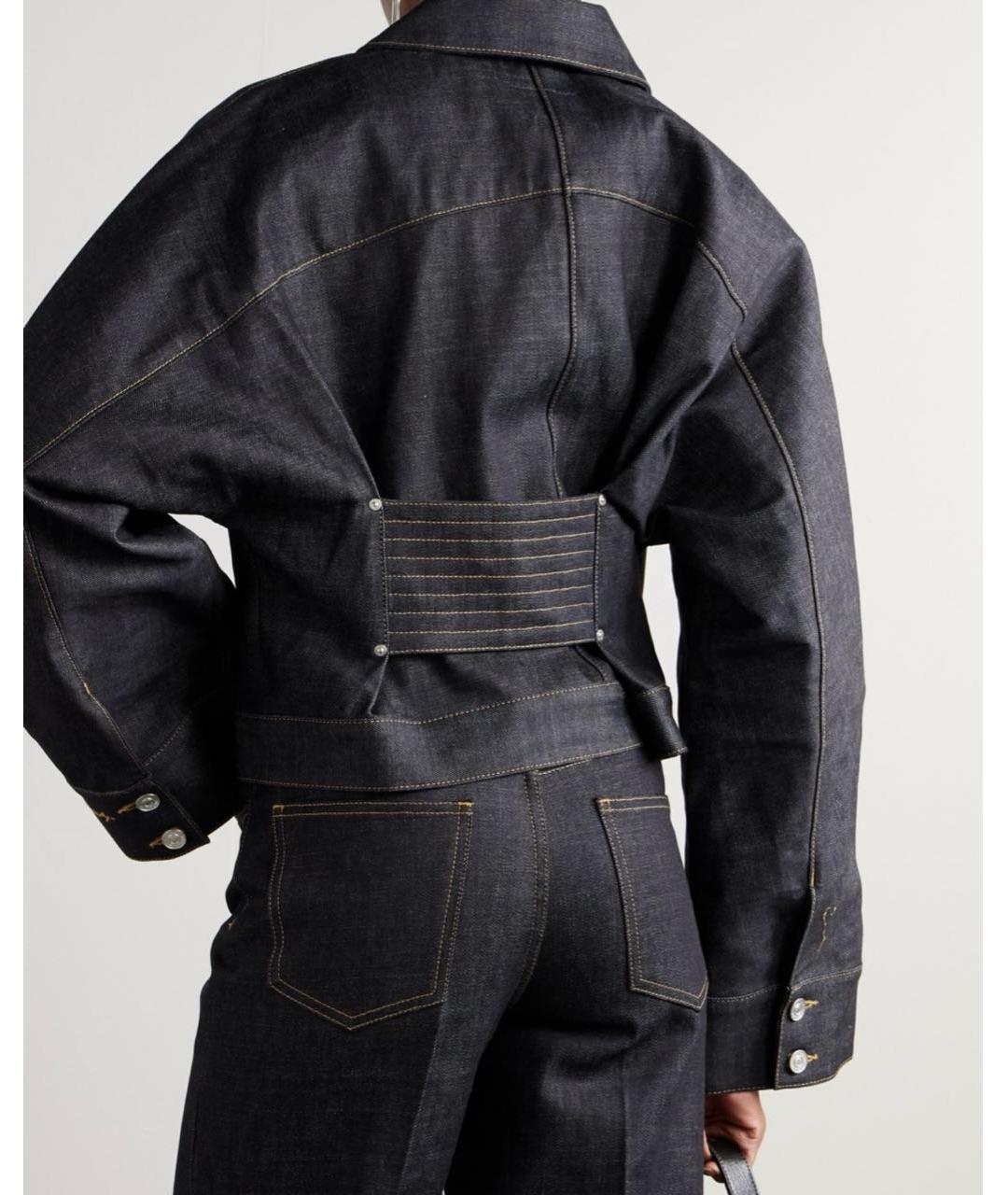 GIVENCHY Темно-синяя деним куртка, фото 2