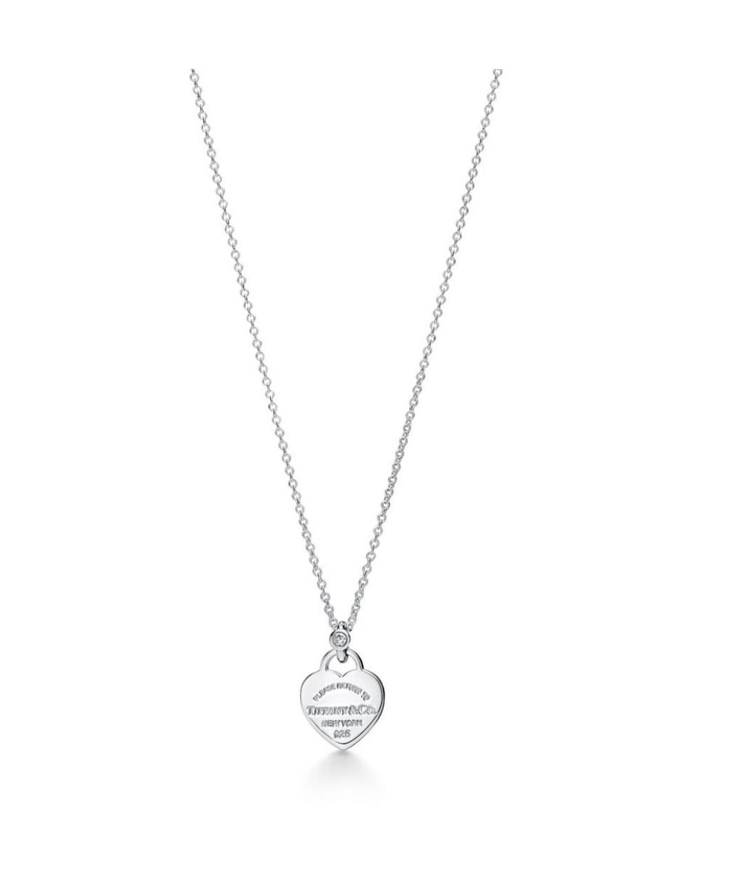 TIFFANY&CO Серебряное серебряное колье, фото 1