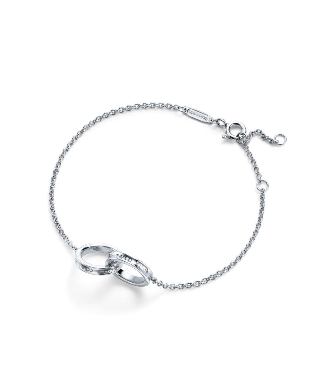 TIFFANY&CO Белый серебряный браслет, фото 4