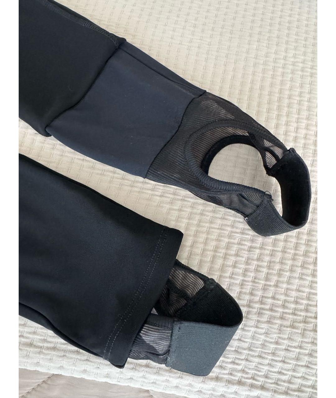 MAISON MARGIELA Черные вискозные брюки узкие, фото 4