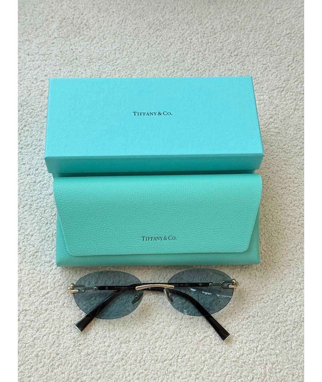 TIFFANY&CO Пластиковые солнцезащитные очки, фото 3