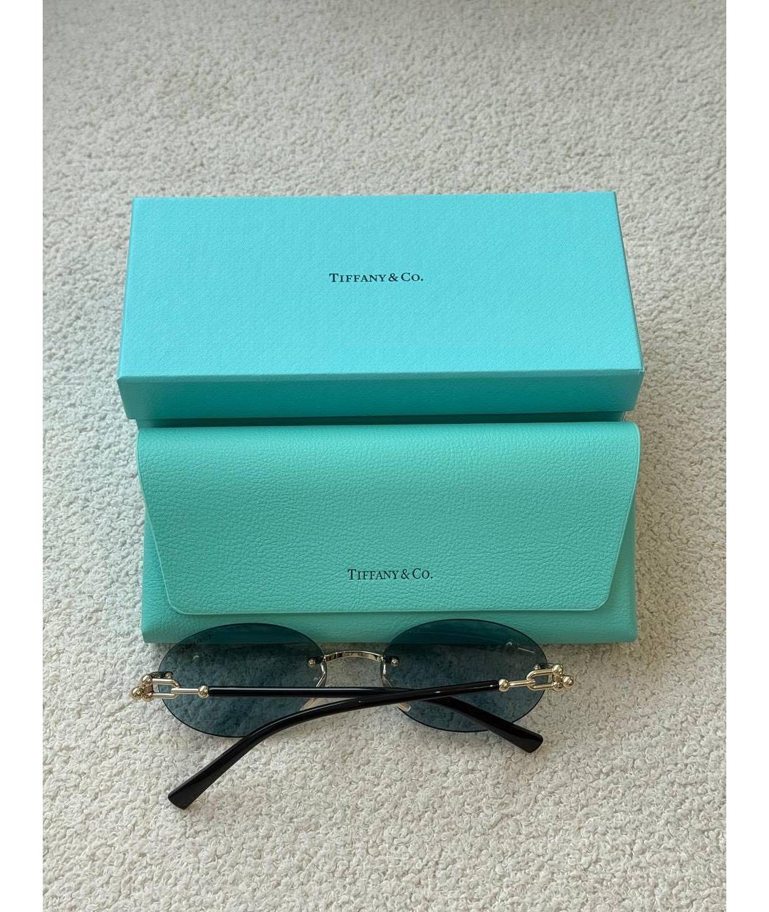 TIFFANY&CO Пластиковые солнцезащитные очки, фото 2