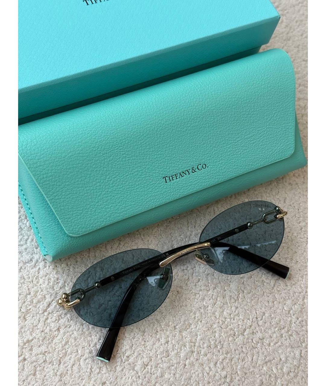 TIFFANY&CO Пластиковые солнцезащитные очки, фото 4